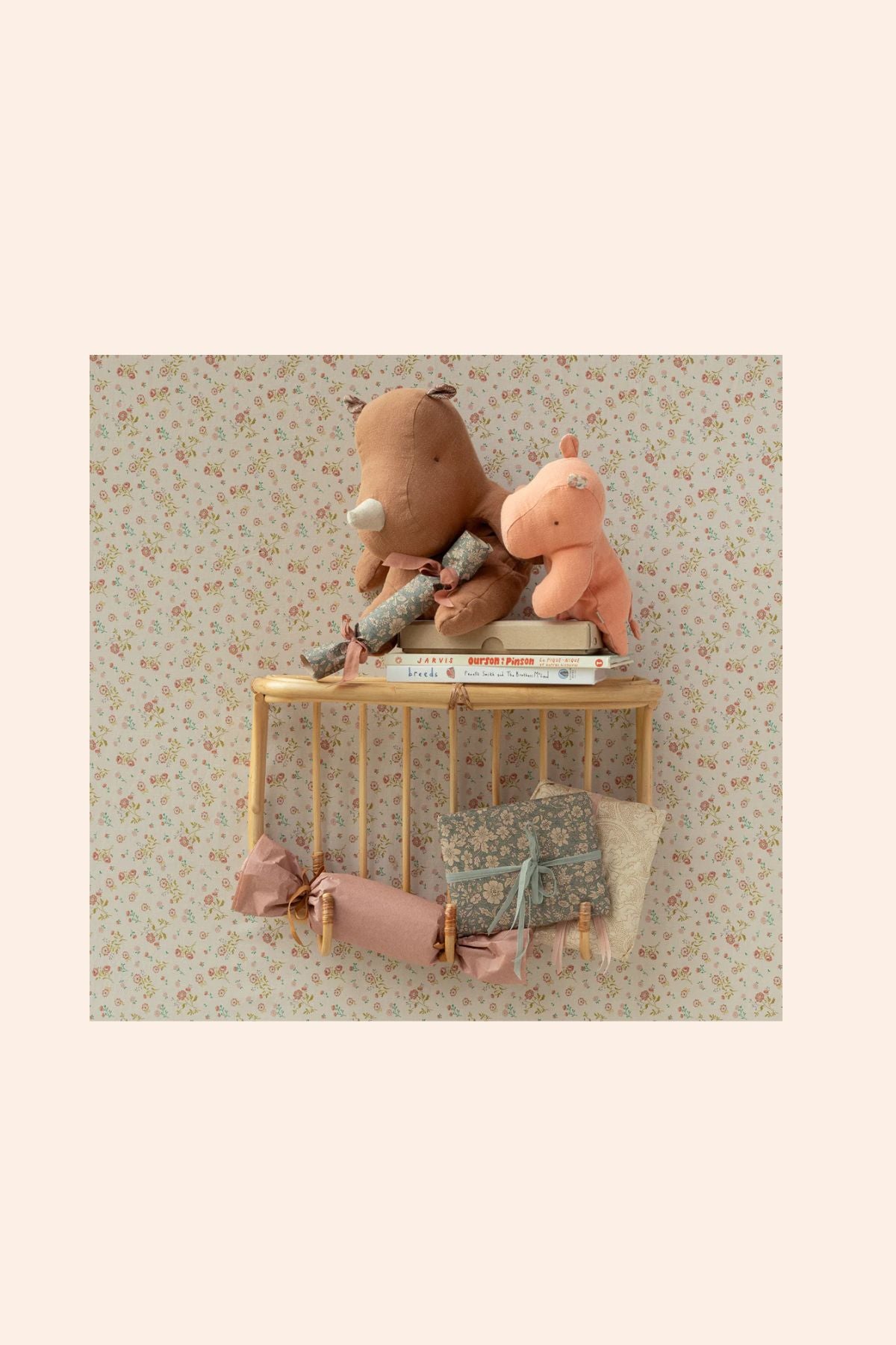 Maileg - Safari Friends - Medium Rhino - Chocolate