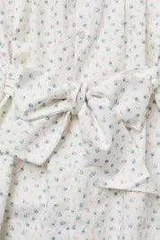 Baby Eloise Dress  Blue Petit Rose - Designed by Ingrid Lewis - Strawberries & Cream