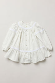 Baby Plumcake Dress in Starlight - Strawberries & Cream
