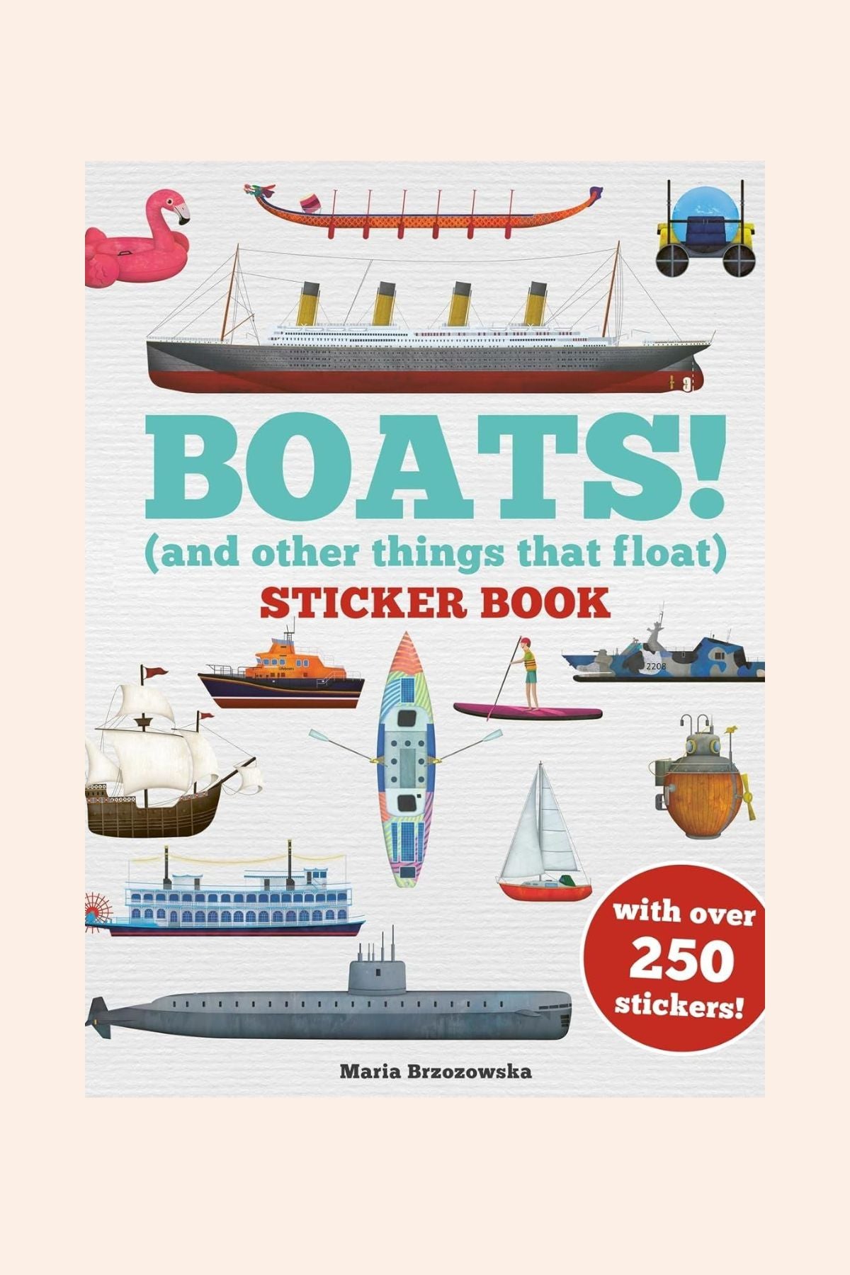 Boats! Sticker Book