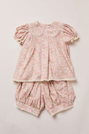 Bubble Blossom Dreams Twin Set - Designed by Ingrid Lewis - Strawberries & Cream