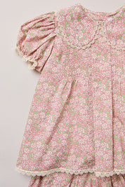 Bubble Blossom Dreams Twin Set - Designed by Ingrid Lewis - Strawberries & Cream
