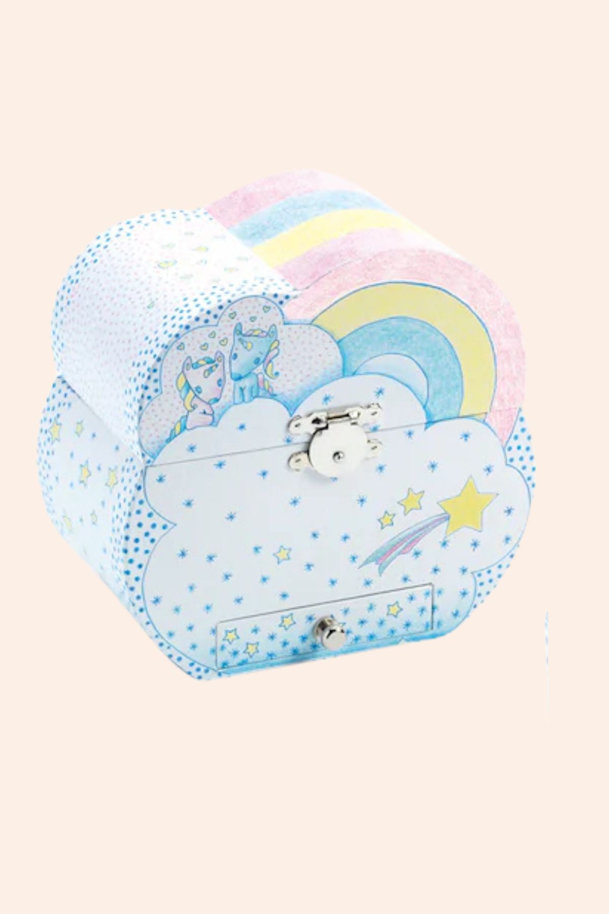 Djeco - Dreams of Unicorns - Musical Box - Strawberries & Cream