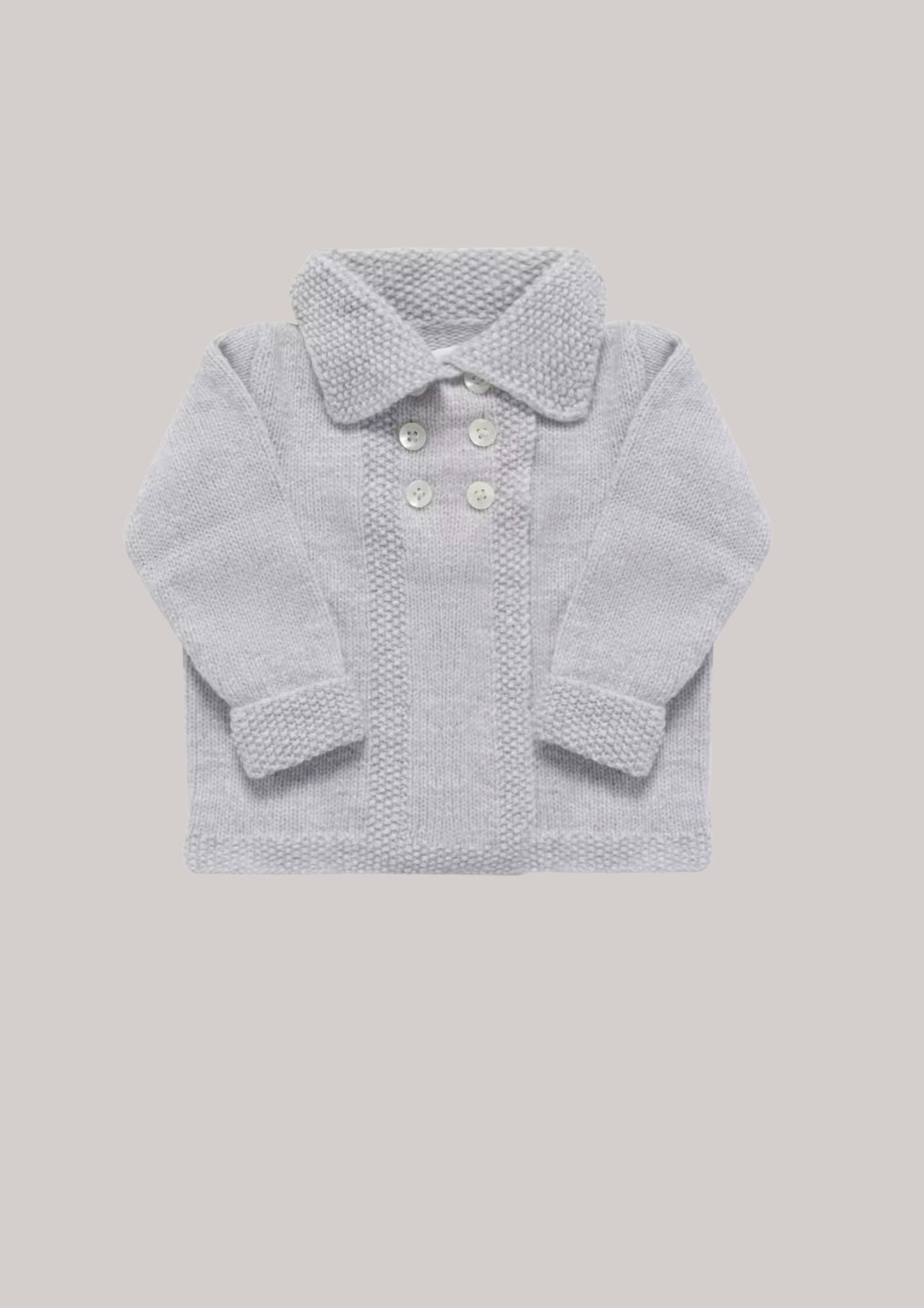 Brora Cashmere Hand Knit Vintage Coat Pearl – Strawberries