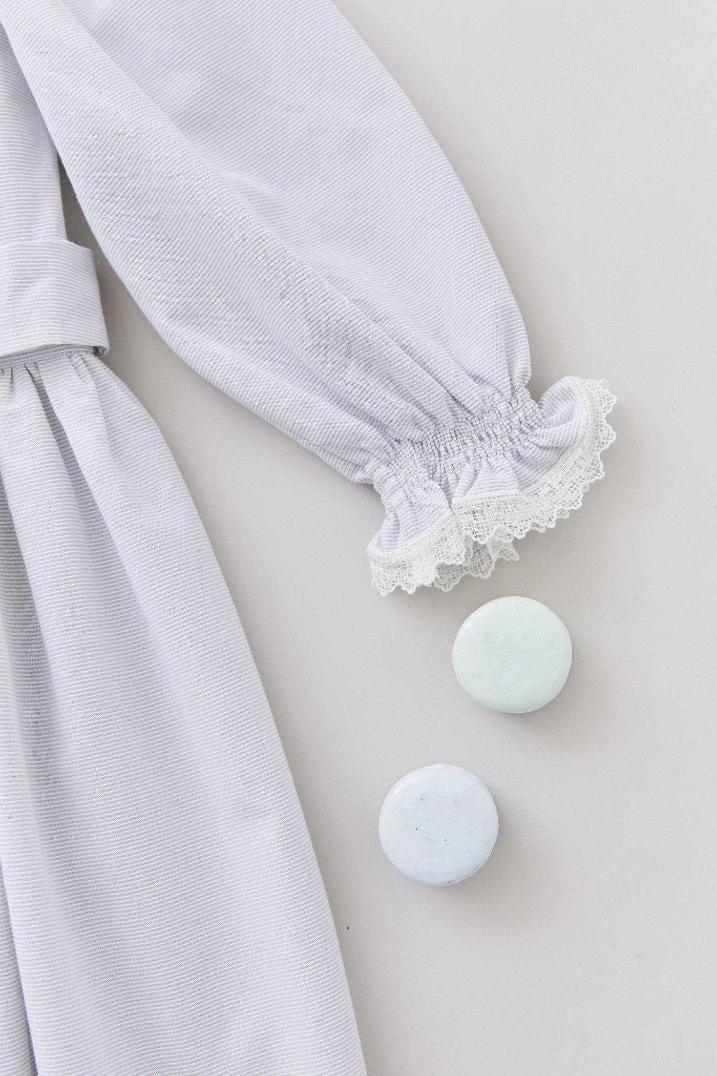 Piano Dress Light Grey - Designed by Ingrid Lewis - Strawberries & Cream