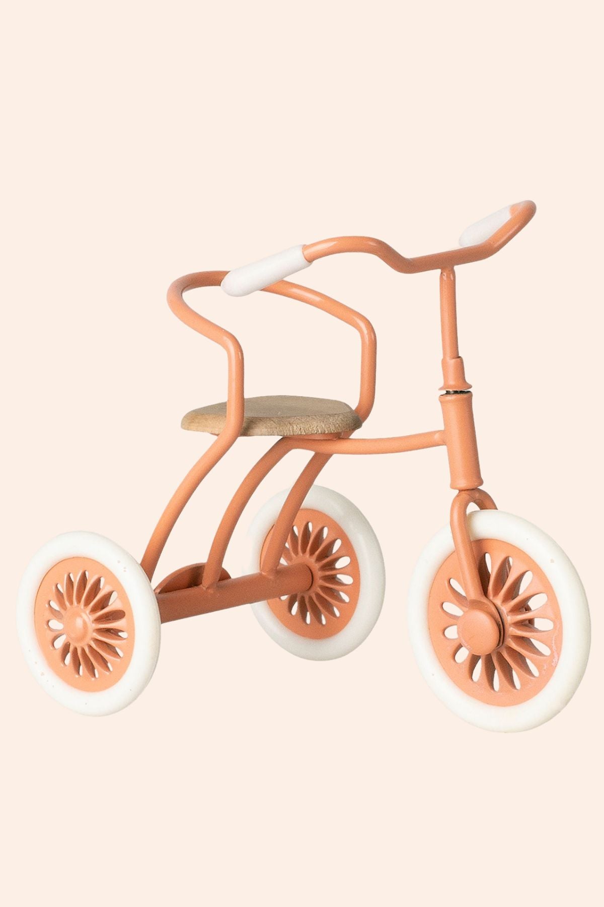 Maileg - Abri à Tricycle - Mouse - Coral - Strawberries & Cream