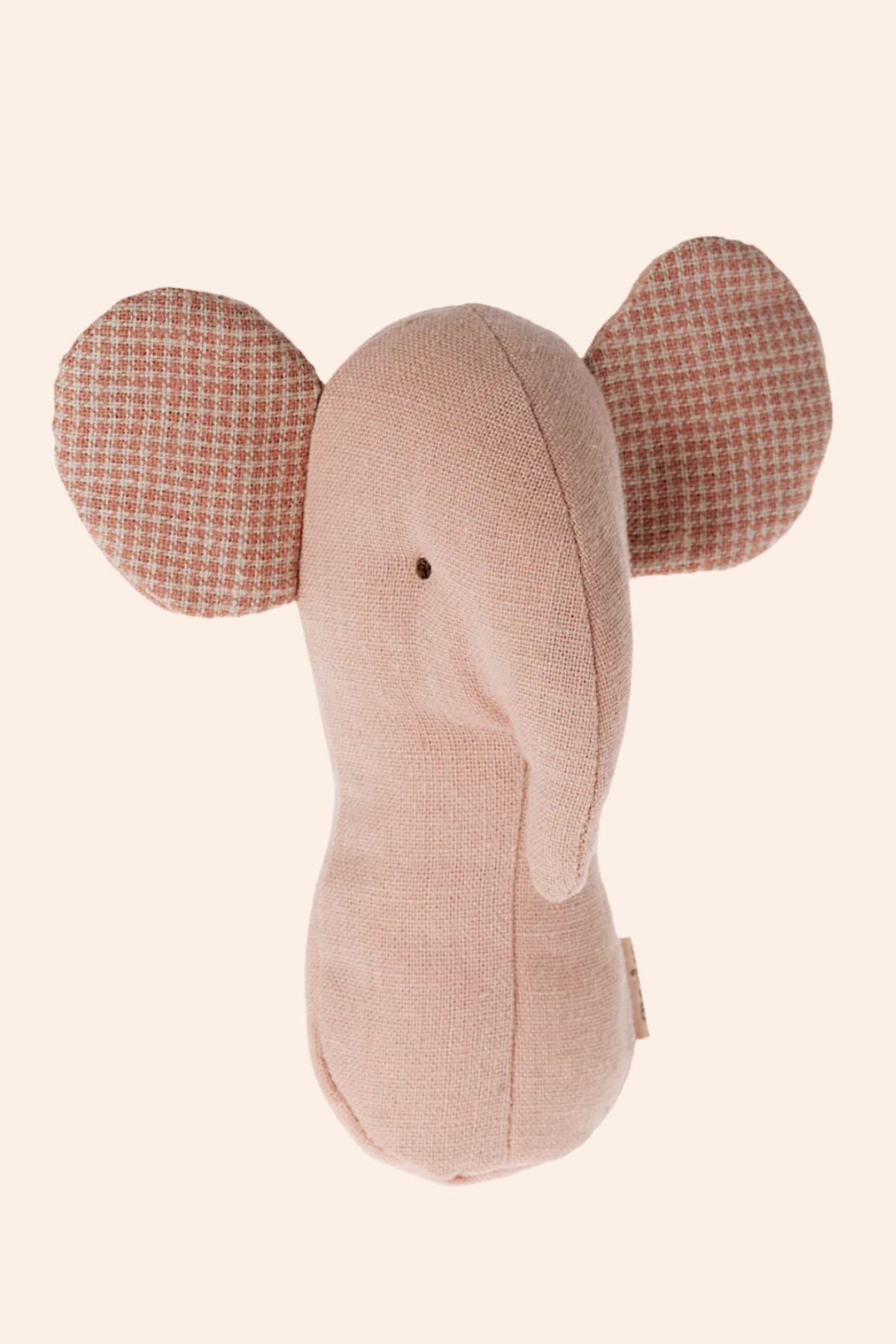 Maileg - Lullaby Friends - Elephant Rattle - Rose - Strawberries & Cream