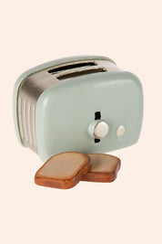 Maileg - Miniature Toaster with bread - Mint - Strawberries & Cream