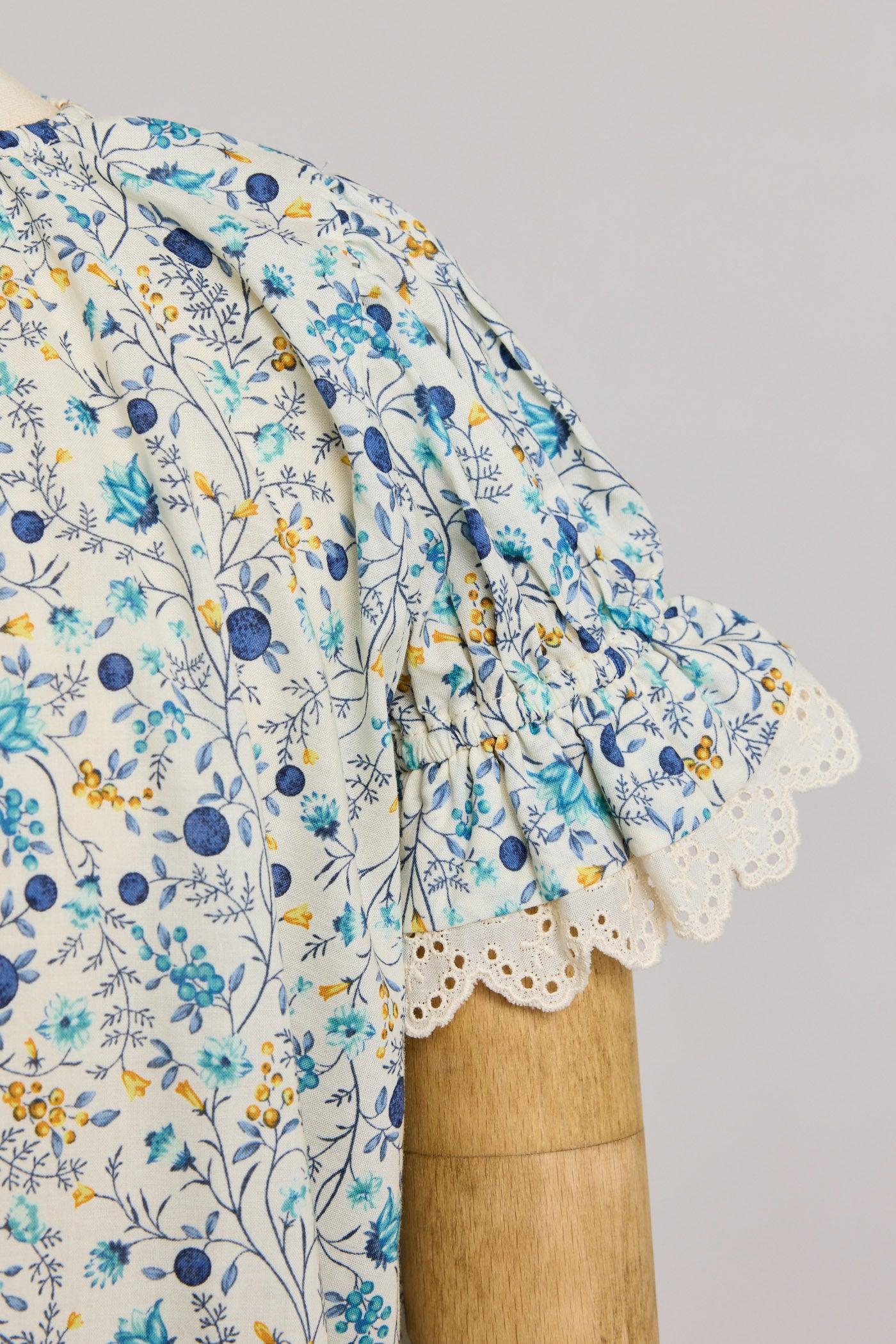 Moon Night Dress In Blue Berries - Designed by Ingrid Lewis - Strawberries & Cream