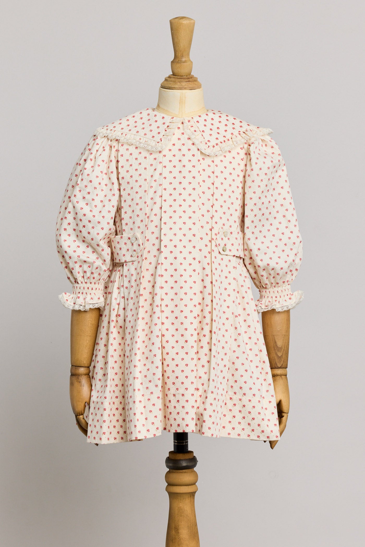 Piano Dress Windsor Flower - Designed by Ingrid Lewis - Strawberries & Cream