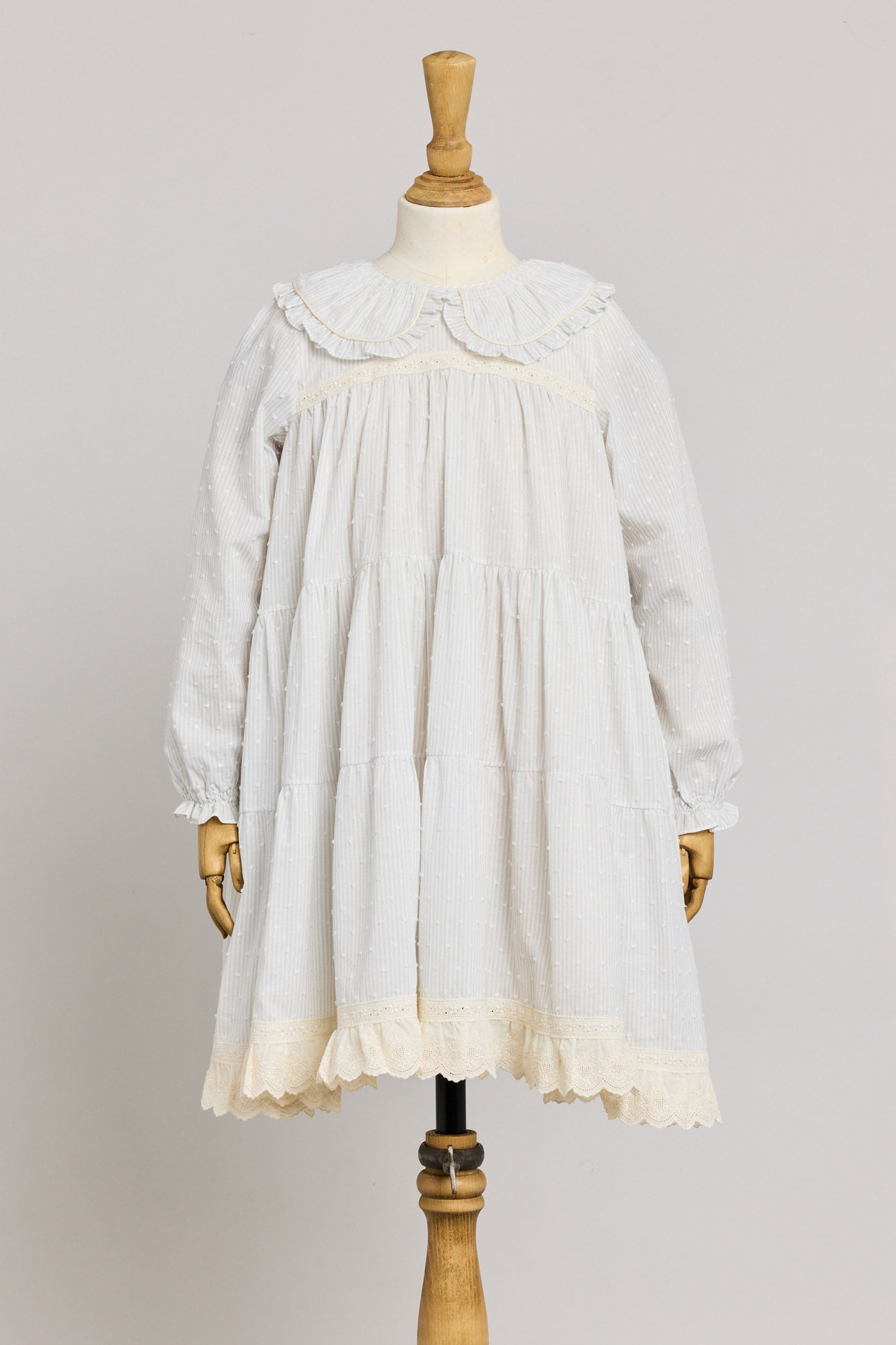 Raspberry Dress in Sweet Clouds - Designed by Ingrid Lewis - Strawberries & Cream