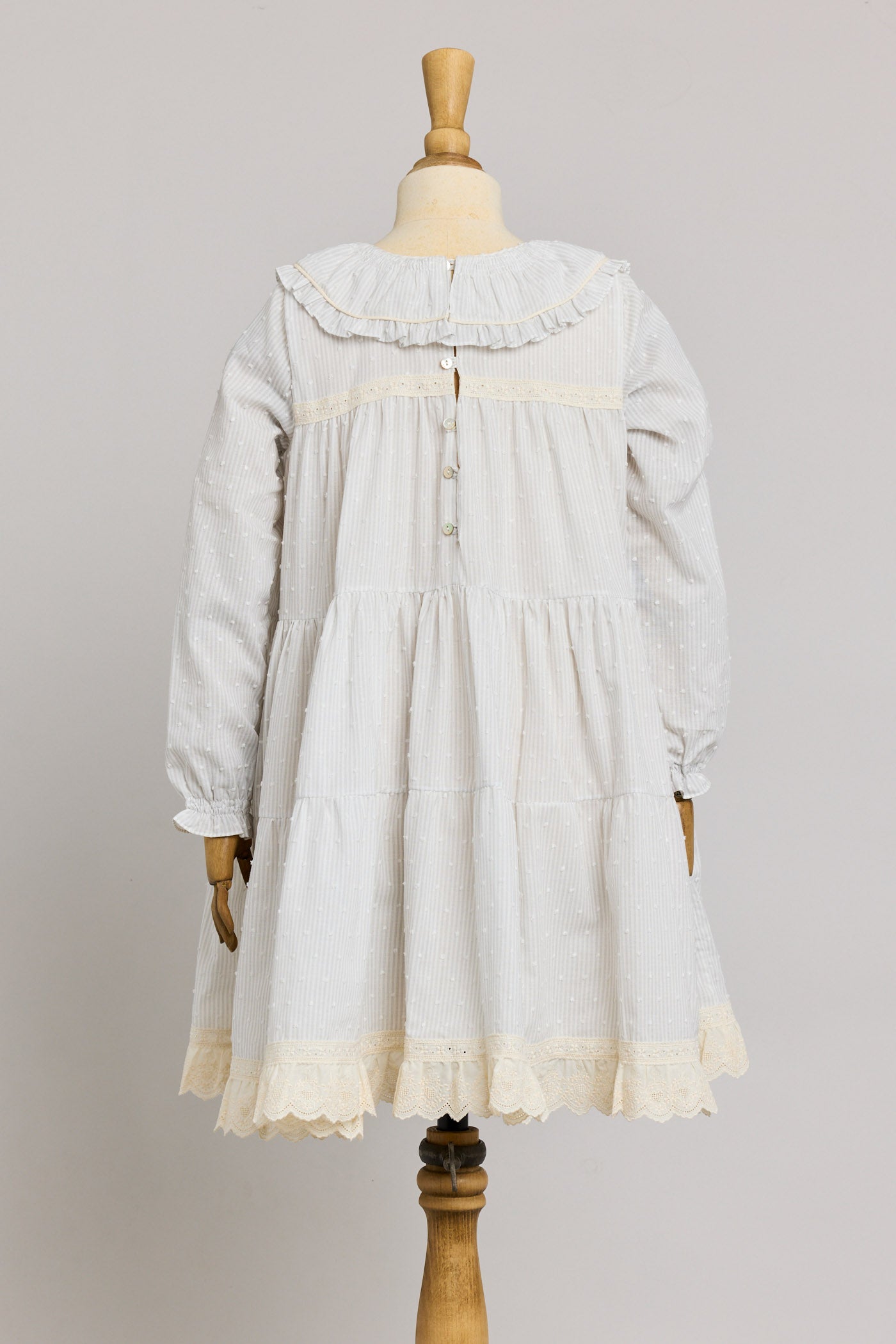 Raspberry Dress in Sweet Clouds - Designed by Ingrid Lewis - Strawberries & Cream