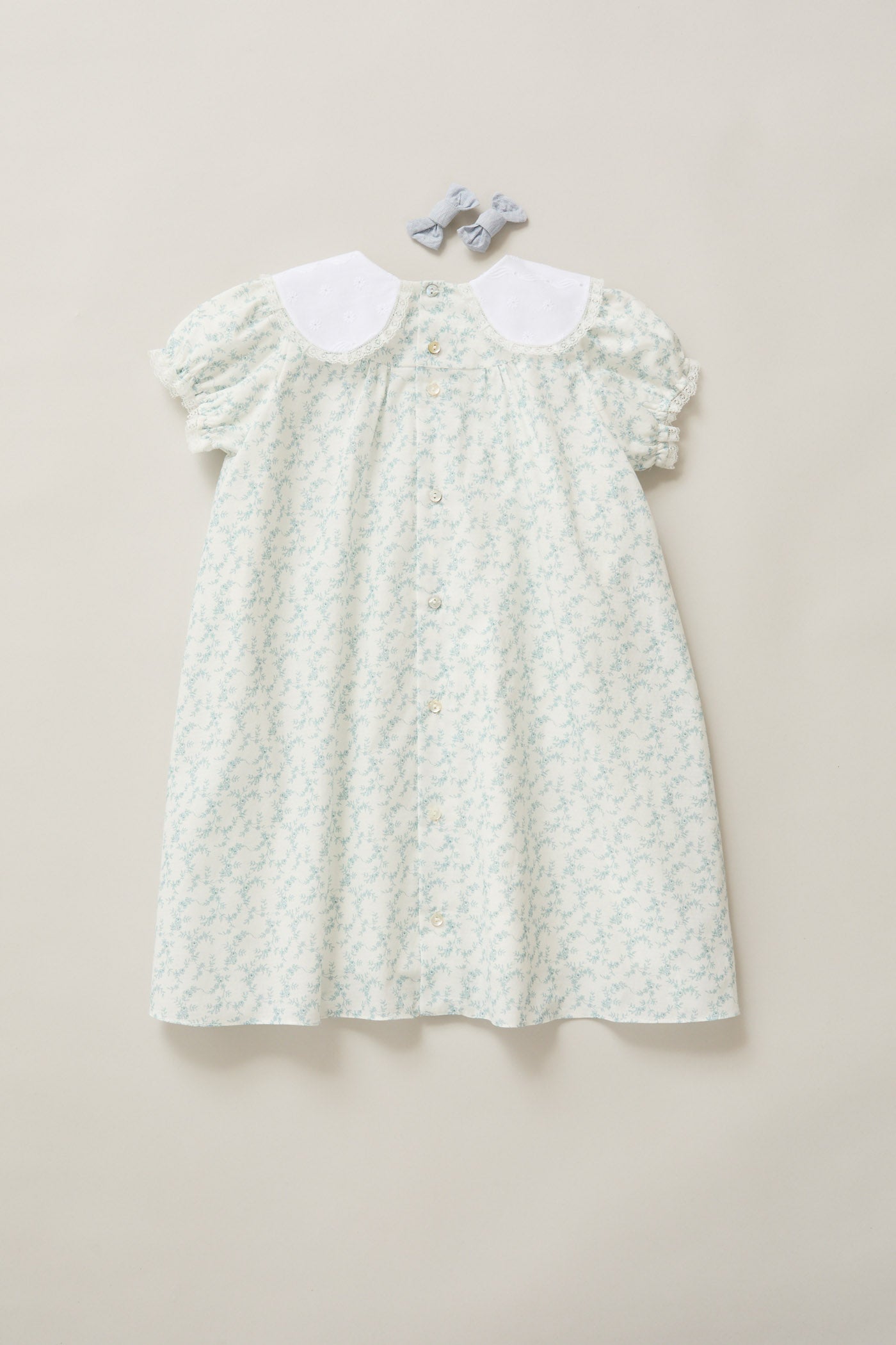 Popcorn Dress Monet Flowers