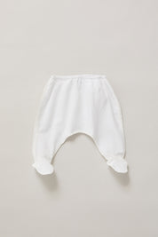 Baby Kimono Set In Pearly White