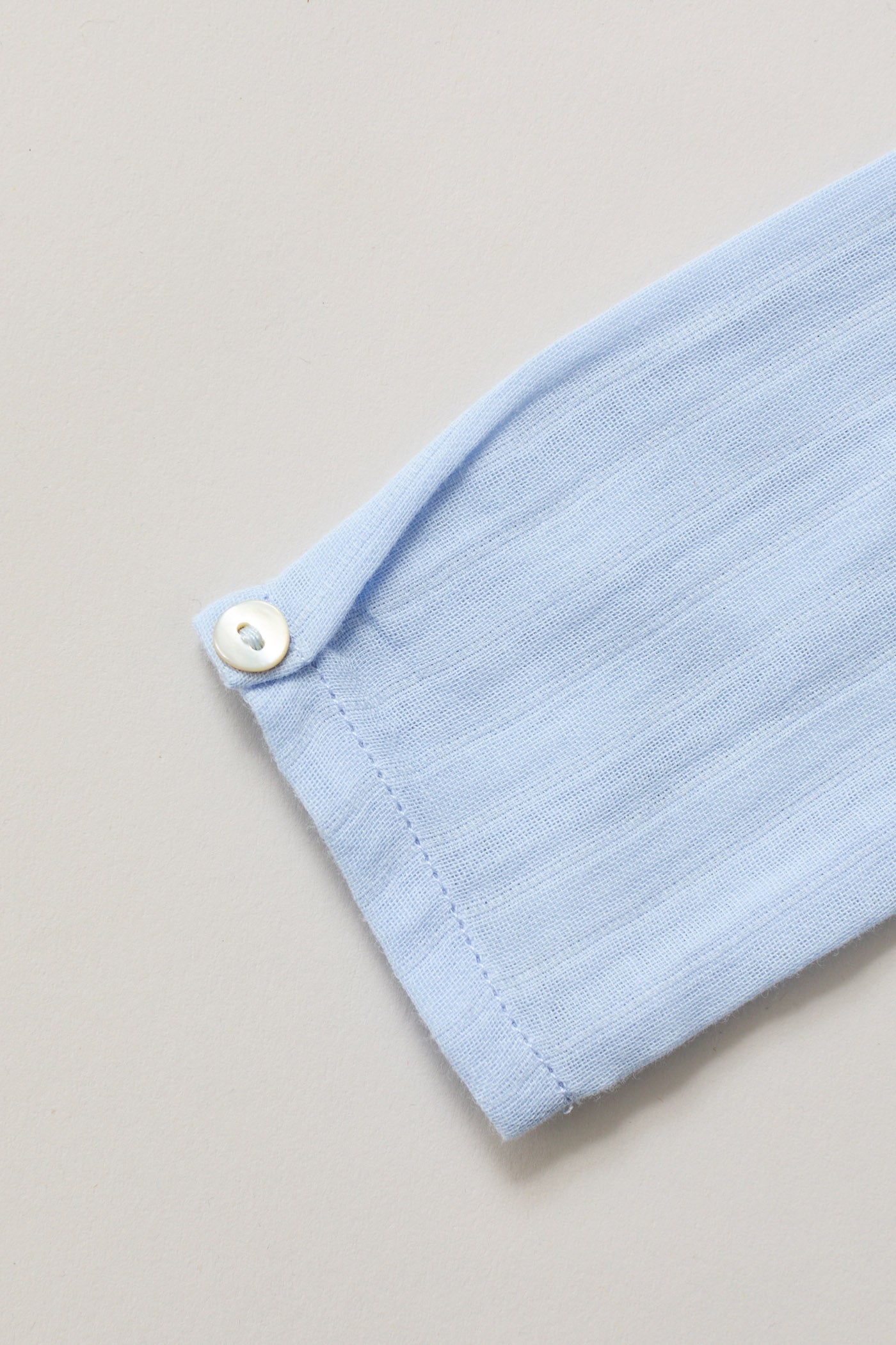 Apple Shirt in Pale Blue Stripes