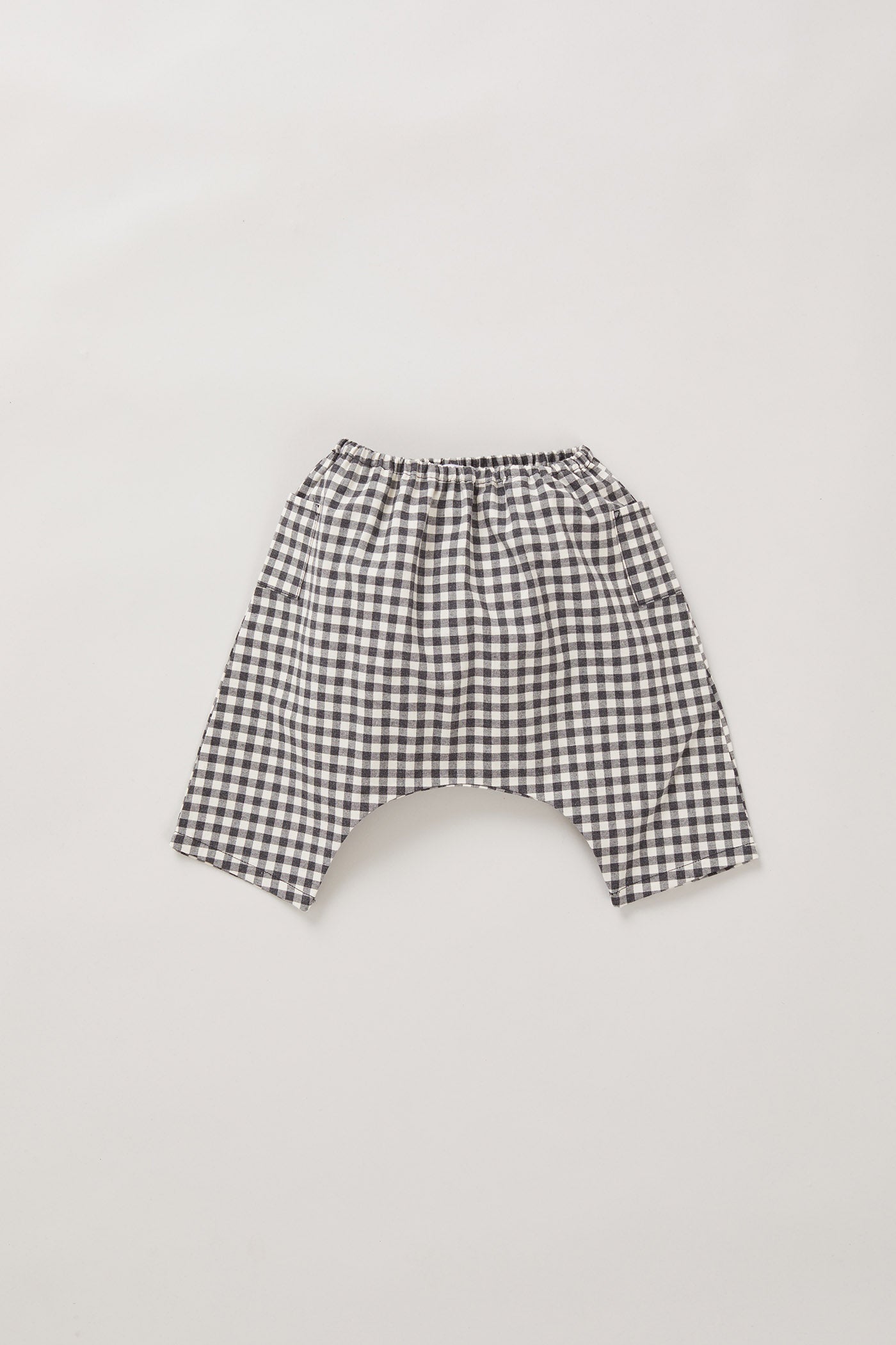 Black & White Baby Check Apple Trousers