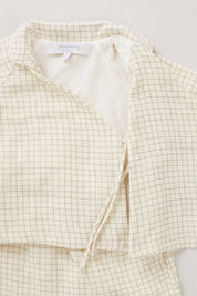 Kimono Set In Cream Check