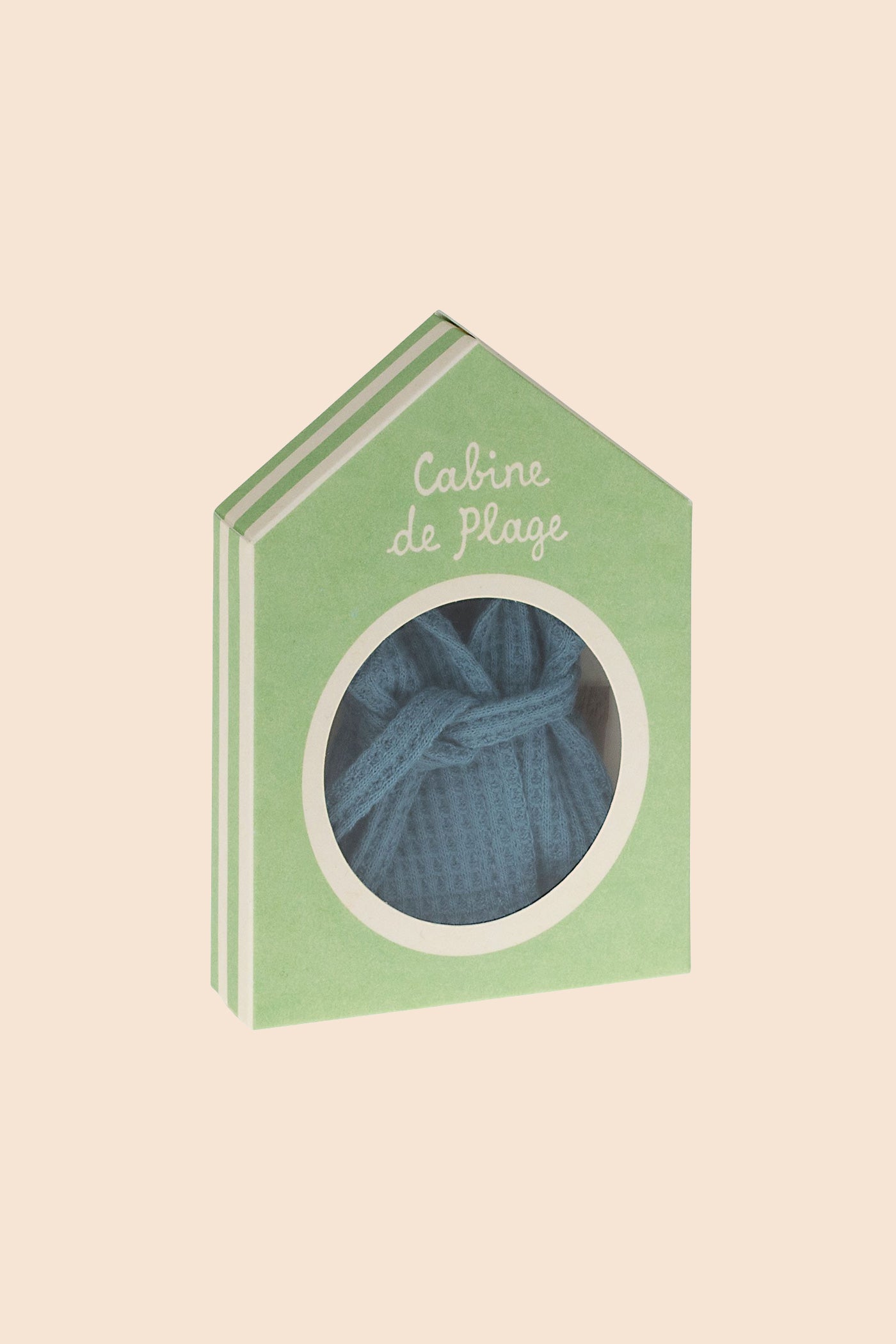 Maileg Bathrobe Dusty Blue - Clothes Cabin de Plage