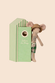 Maileg Beach Mice, Dad in Cabin de Plage