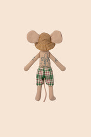 Maileg Beach Mice, Dad in Cabin de Plage