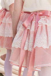 Opera Tutu Skirt - Strawberries & Cream