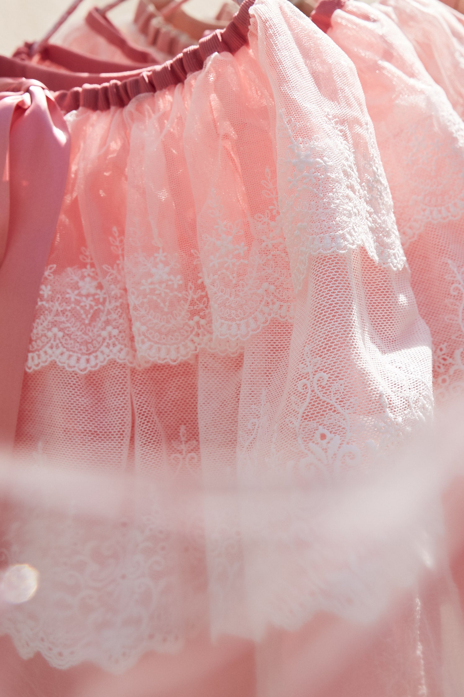 Opera Tutu Skirt - Strawberries & Cream