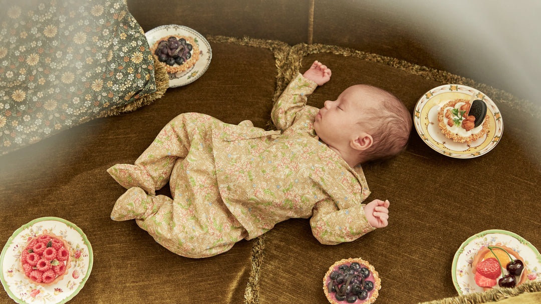 Baby Girl Rompers & Kimonos Collection | Strawberries & Cream