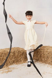 Muffin Dress Seaside Yellow Stripe