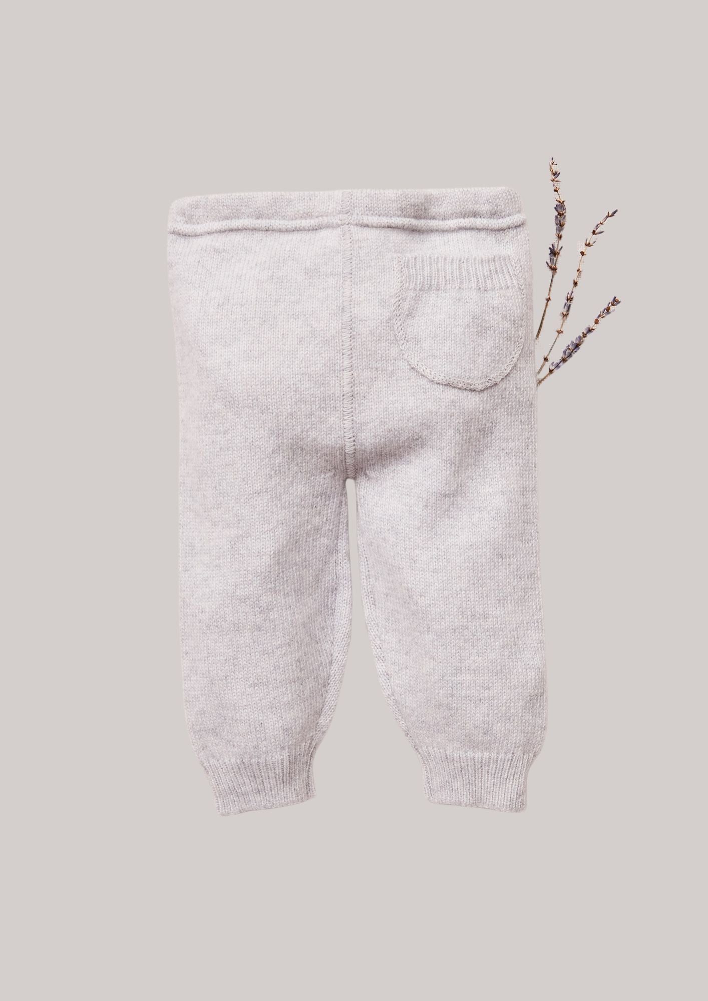 Brora Cashmere Leggings-Pearl