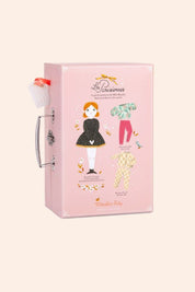 Moulin Roty - Les Parisiennes - The Little Wardrobe Suitcase - Blanche - Pink Wardrobe