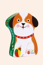 Djeco - Firmin Liittle Puppy - Puzzle - Strawberries & Cream 