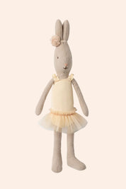 Maileg Rabbit size 1, Classic - Ballet suit and skirt cream