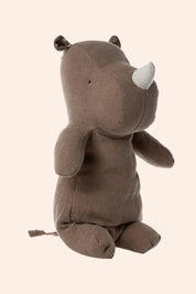 Maileg - Safari Friends - Medium Rhino - Light brown
