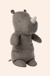 Maileg - Safari Friends - Medium Rhino - Dark grey