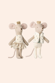 Maileg - Royal Twin Mice - Little Sister and Brother in Matchbox