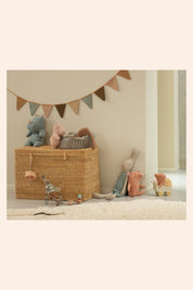 Maileg - Safari Friends, Rhino Medium - Dusty Blue