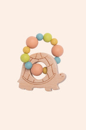 Moulin Roty - Trios Petits Lapins - Turtle teething ring