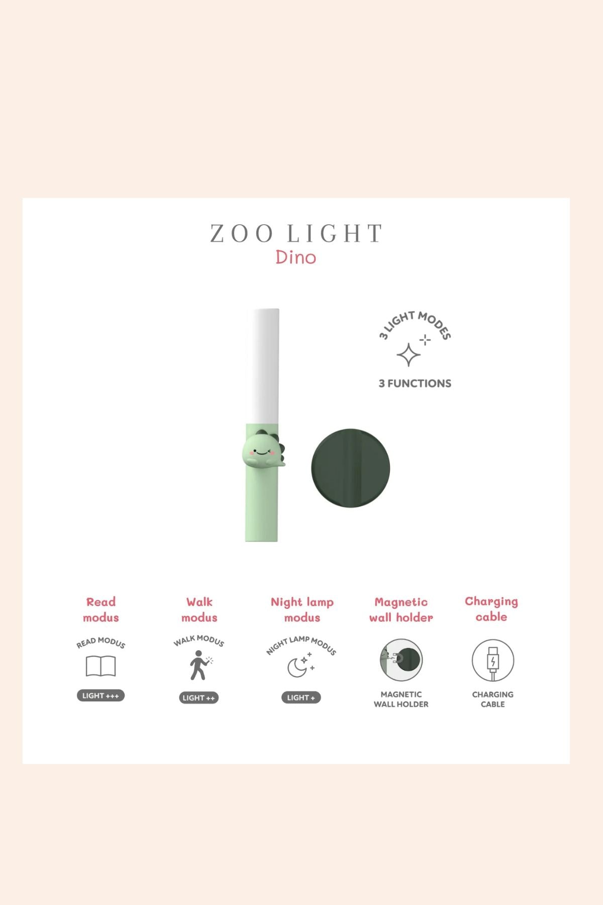 The Zoo Family - Zoo Light - Dino