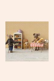 Maileg - Brown, checked shirtand pants, Dad Mouse