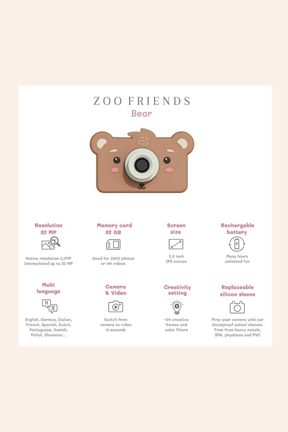 The Zoo Family - Zoo Friends - The Bear