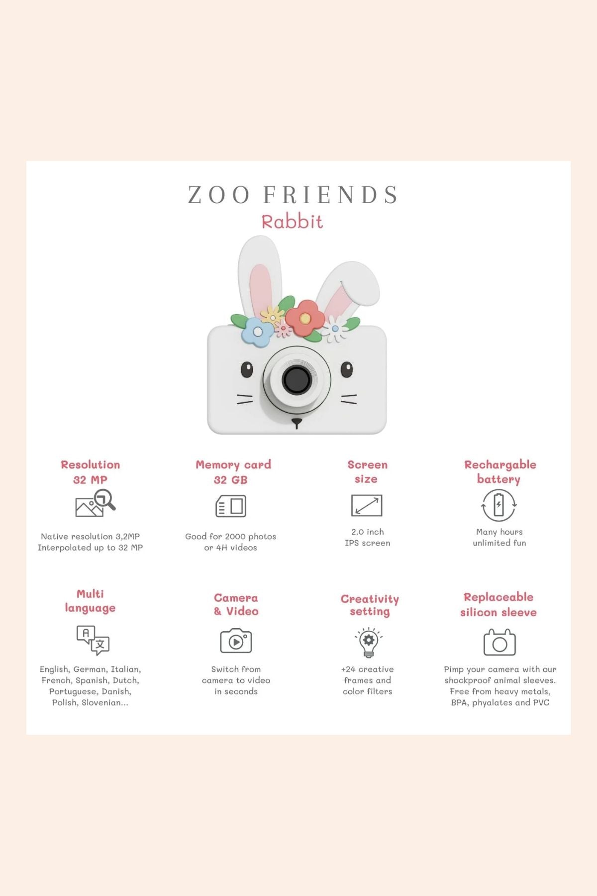 The Zoo Family - Zoo Friends - The Rabbit