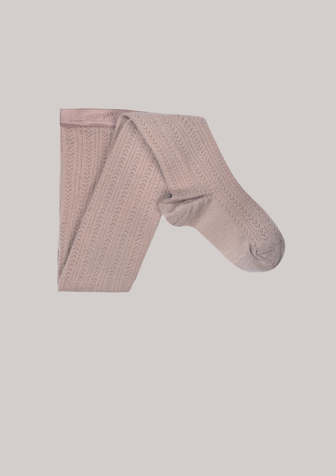 Collégien X Strawberries & Cream Angelique - Merino Tights - Vieux Rose