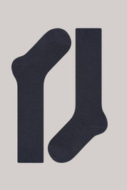 Falke Knee Length Socks - Navy