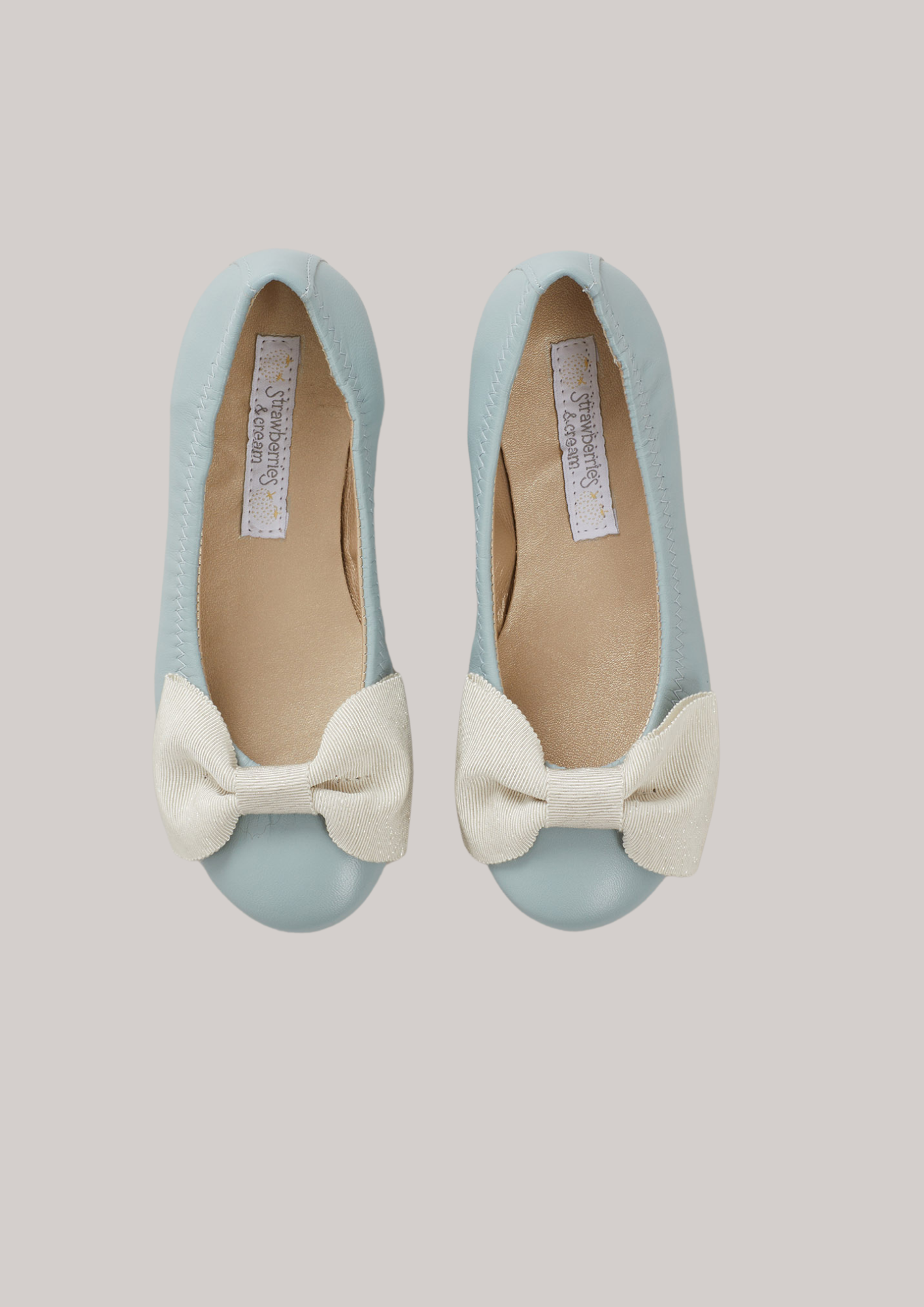 Ballerina Bow In Pastel Blue