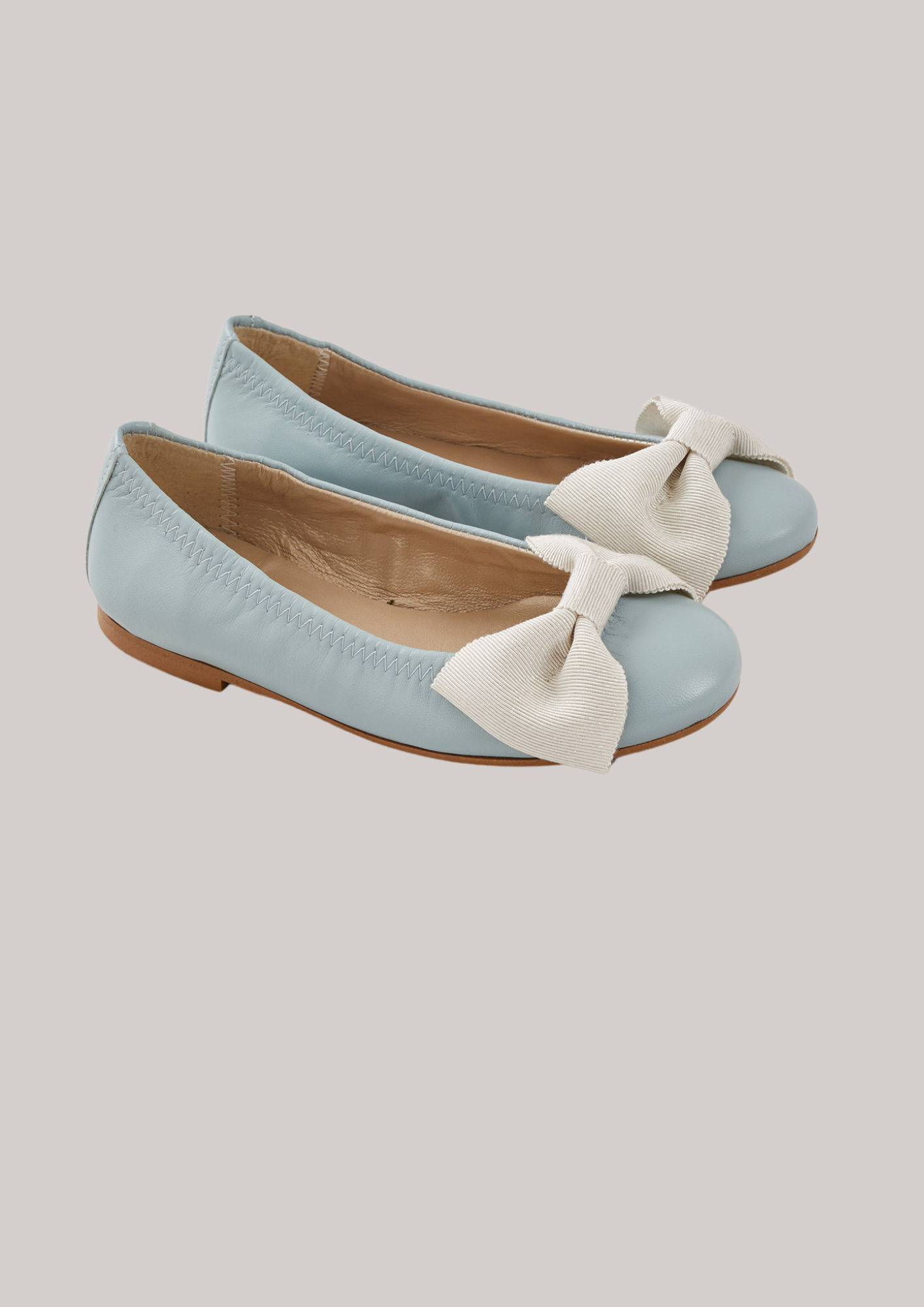 Ballerina Bow In Pastel Blue