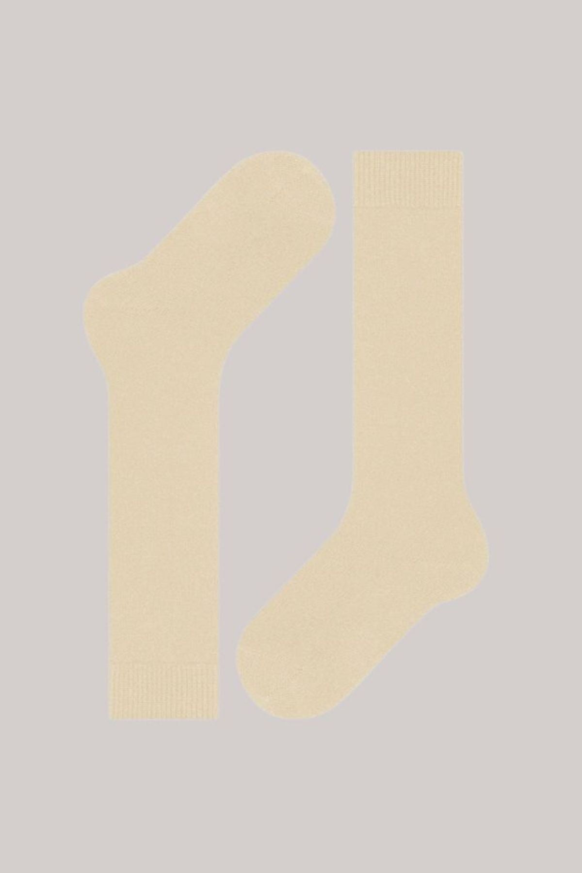 Falke Knee Length Socks - Cream