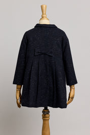 Anne Coat Navy - Designed by Ingrid Lewis - Strawberries & Cream