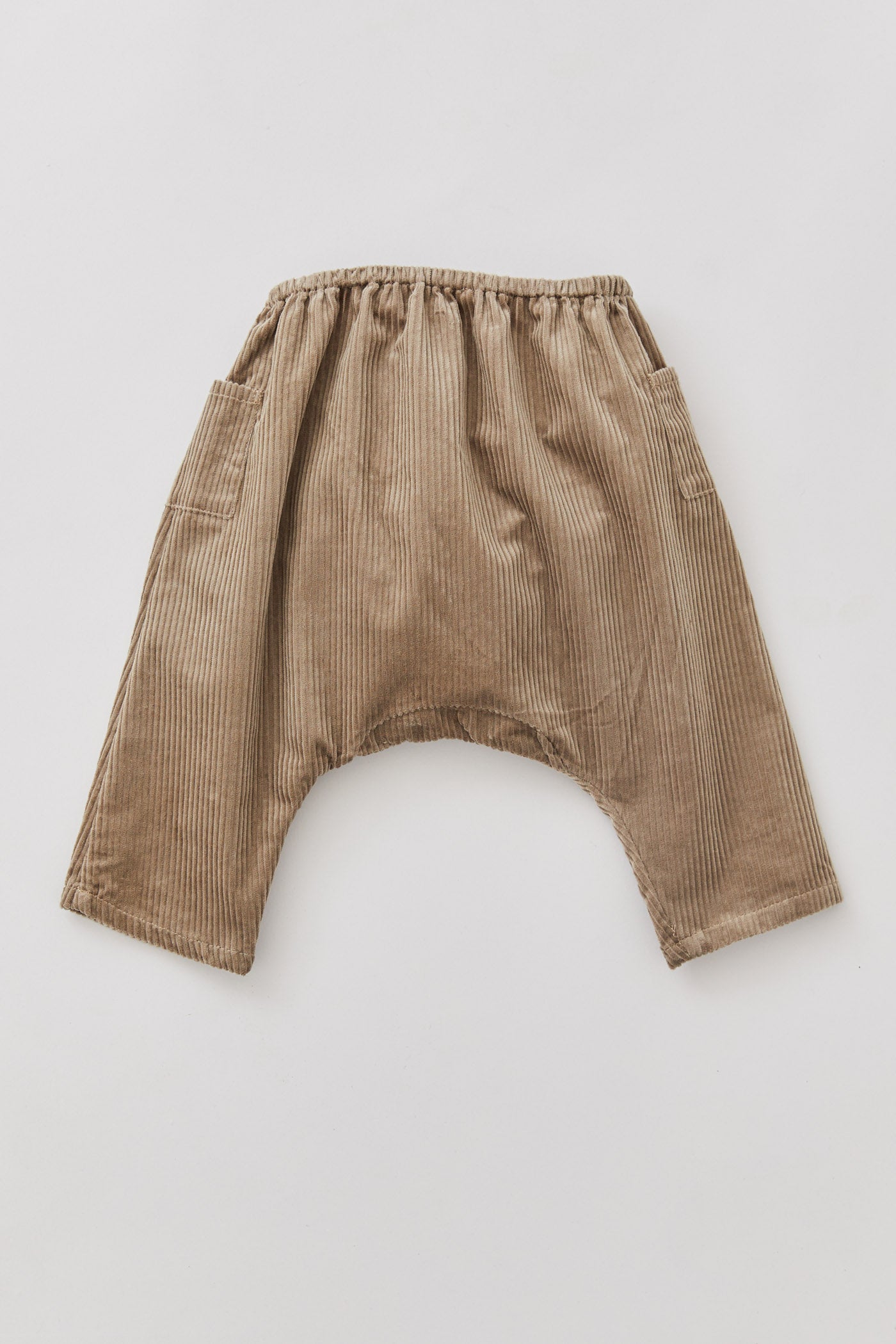 Baby Apple Trousers Brown Corduroy - Designed by Ingrid Lewis - Strawberries & Cream