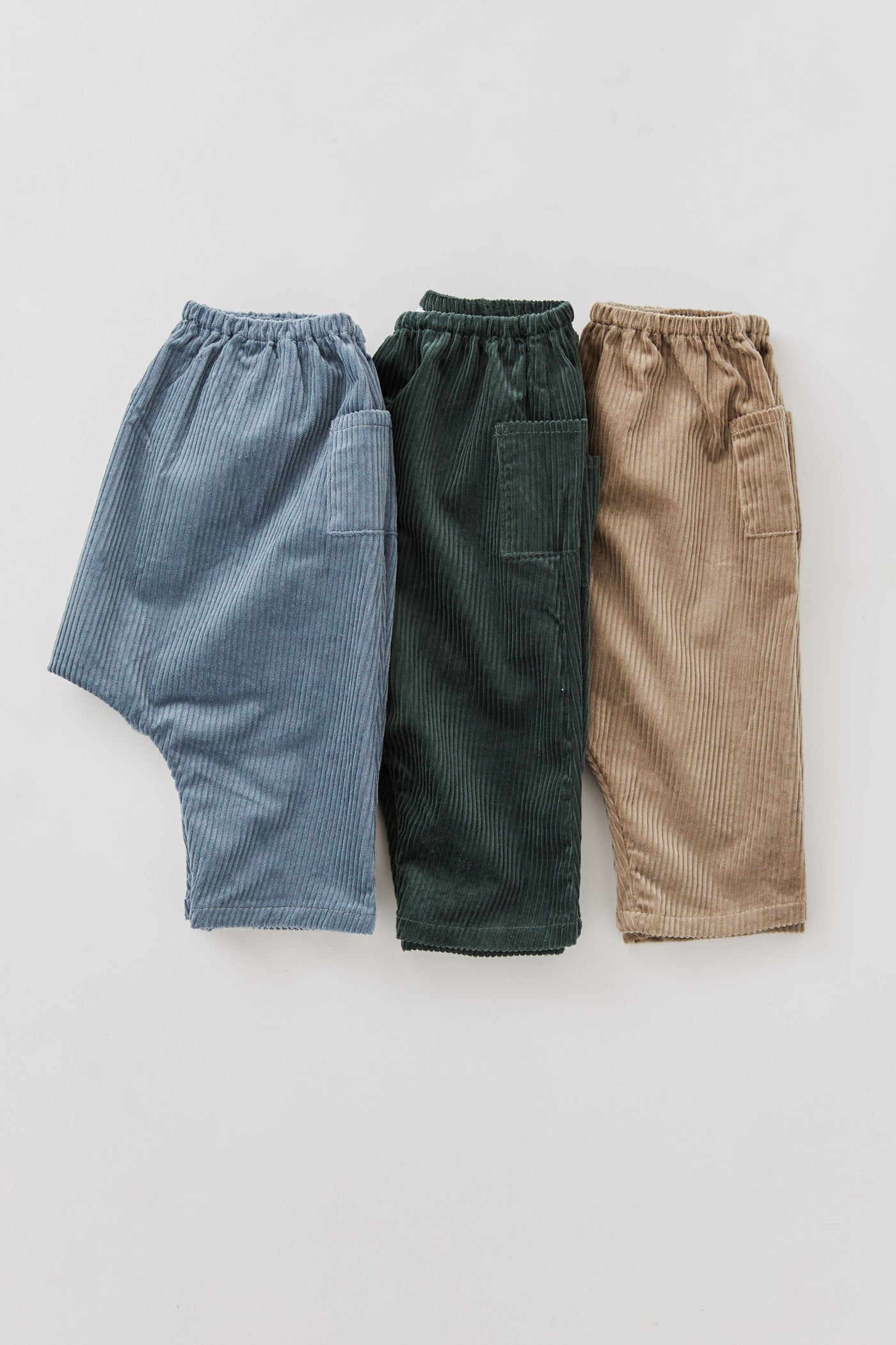 Baby Apple Trousers Brown Corduroy - Designed by Ingrid Lewis - Strawberries & Cream