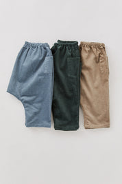 Baby Apple Trousers Brown Corduroy - Designed by Ingrid Lewis - Strawberries & Cream